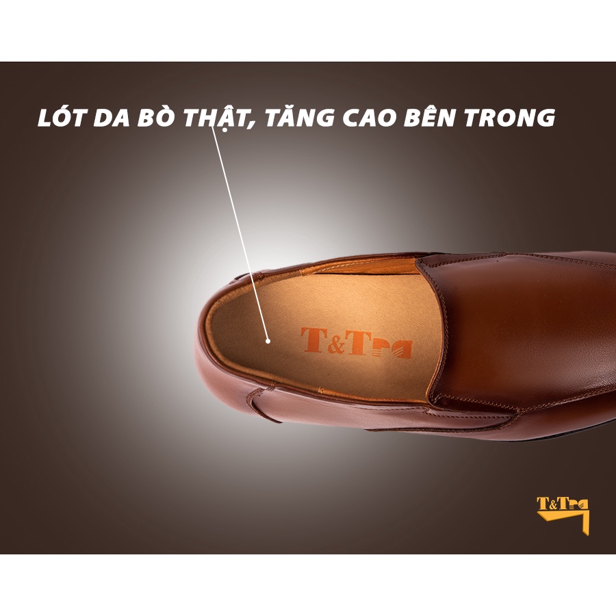 [ 6CM ] Giày Cao Nam T&amp;TRA S1013NB