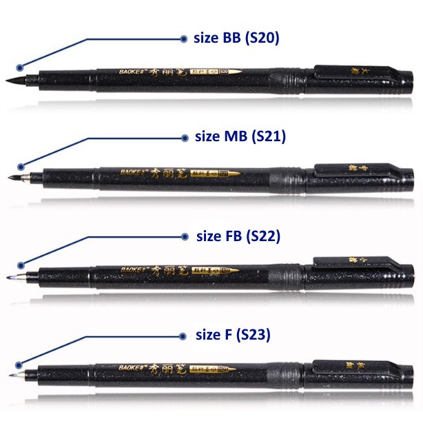 Bút ngòi cọ Baoke chuyên viết hán tự