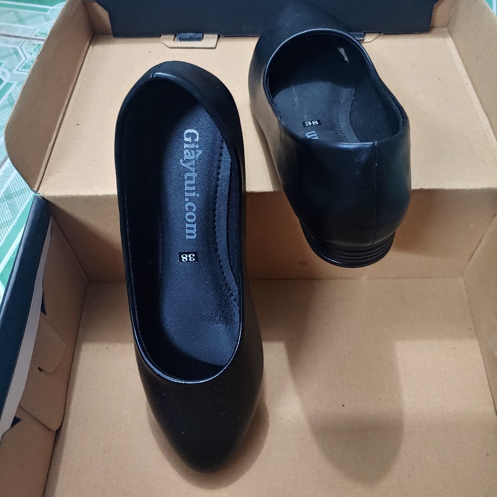 GIÀY BỆT CAO 2CM TRƠN CÔNG SỞ MẪU BIG SIZE TỪ 35 ĐẾN 43