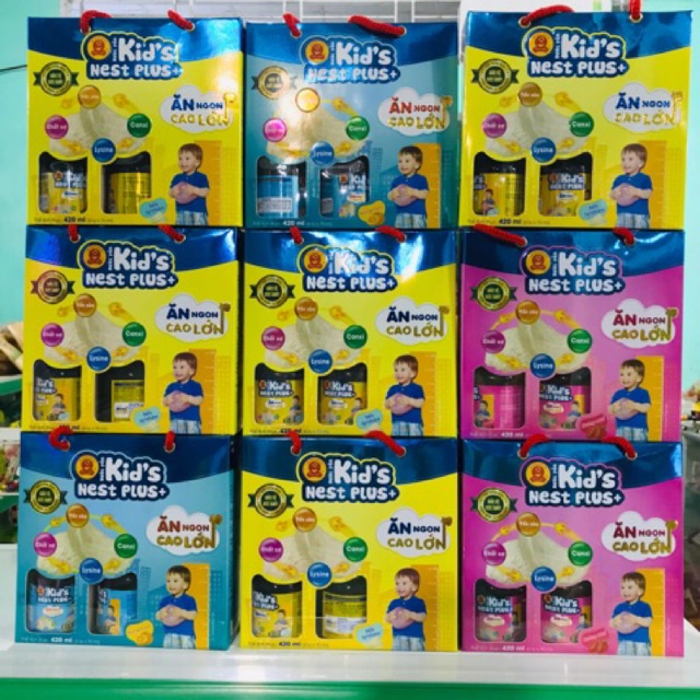 Yến Sào Kid's Nest Plus Thiên Việt 70ml [Lốc 6 lọ]