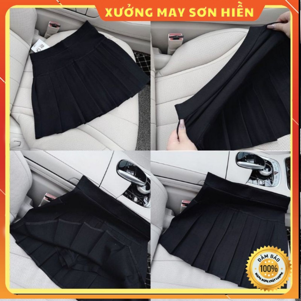 Chân Váy Tennis Xếp Li ❤️ Siêu đẹp ❤️   Chân Váy Tennis Xếp Li Chất U mì Xưởng May Sơn Hiền MS4444