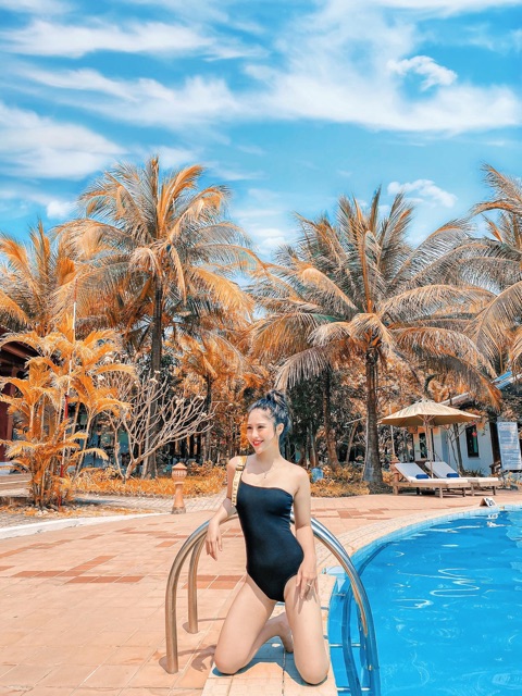 [BKN504] &lt;BRAND&gt; BODYSUIT OFFW QUAI VÀNG ĐEN/TRẮNG