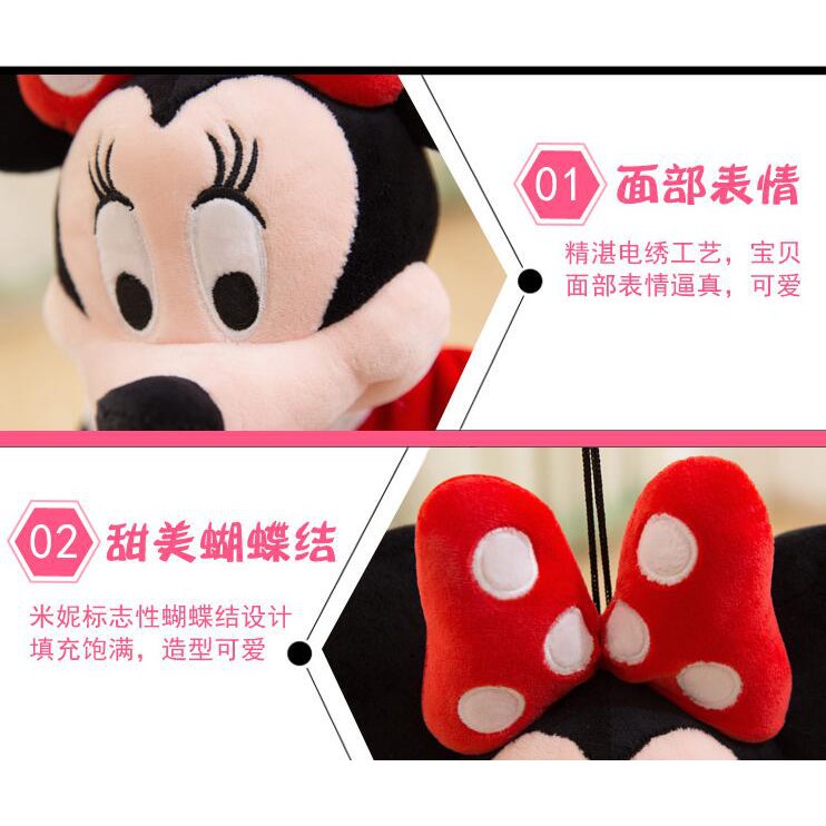 Búp bê,Thú bông chuột Mickey / Minnie dễ thương classic Stuffed toys