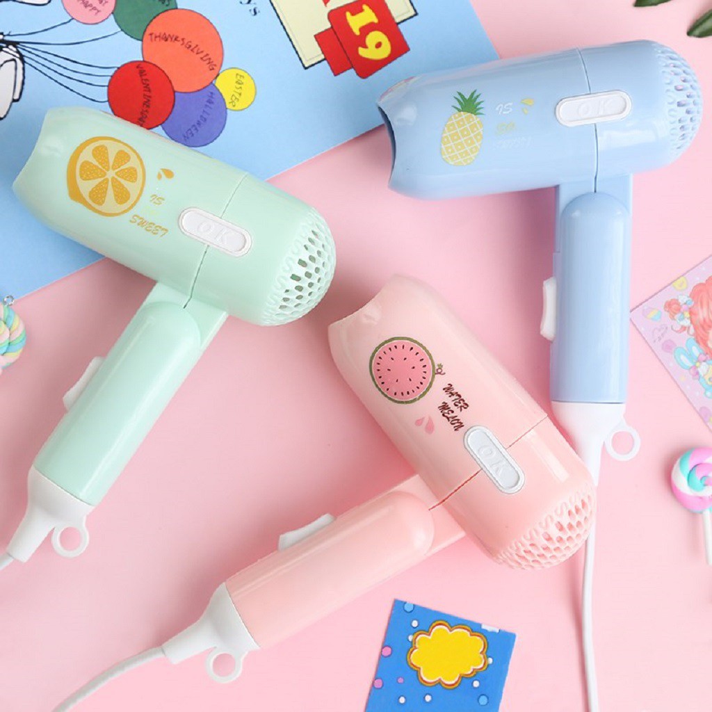MÁY SẤY TÓC MINI HOẠT HÌNH - NHỎ GỌN THUẬN TIỆN ĐI DU LỊCH