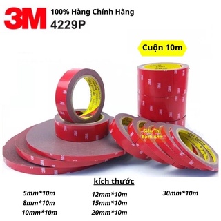 Băng keo 2 mặt cường lực  dài  băng keo siêu dính chịu nước, nhiệt dán được trên nhiều loại chất liệu