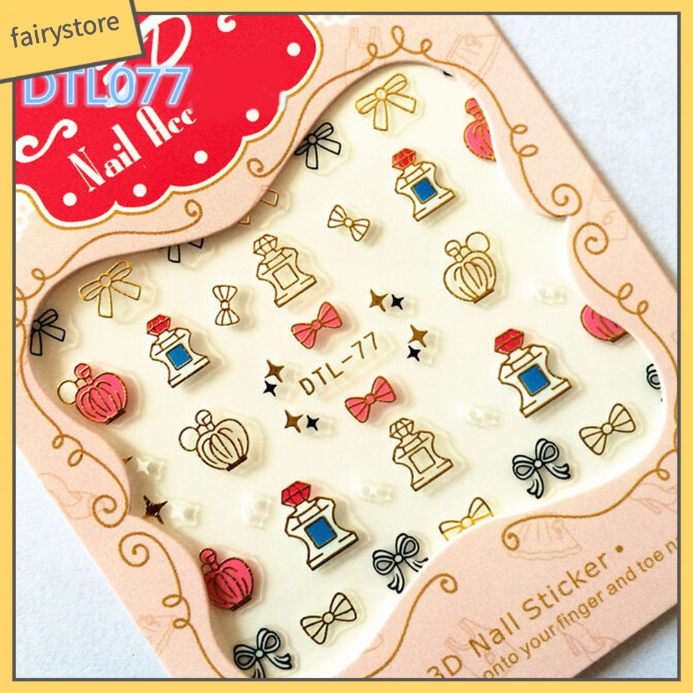 Tấm hình dán dùng để trang trí móng nghệ thuật