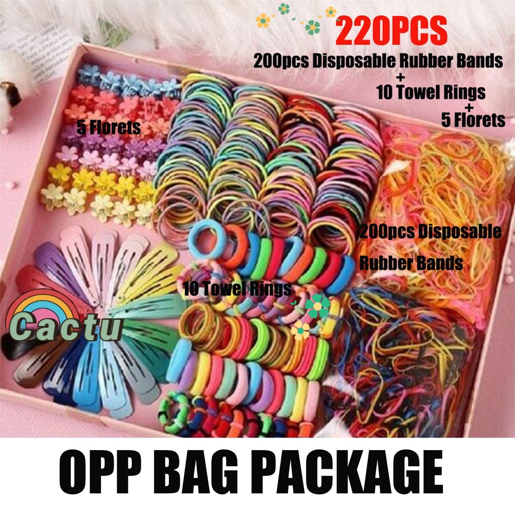 Bộ 220 Kẹp Tóc Xinh Xắn Cho Bé Gái