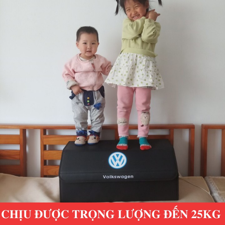 Thùng Đựng Đồ Gấp Gọn ,Hộp Bọc Da Để Đồ Cốp Ô Tô Cho Xe Audi