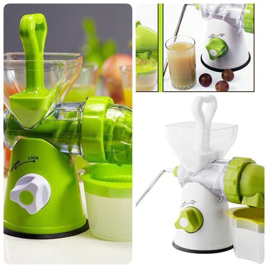 Máy xay ép hoa quả đa năng cầm tay Manual Juicer (màu ngẫu nhiên) mã 08