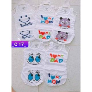 Set 5 bộ bé trai / bé gái carter ba lỗ quần chip