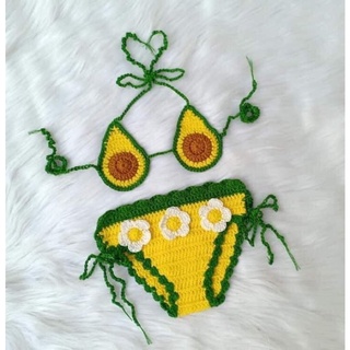 Bikini len móc cho bé