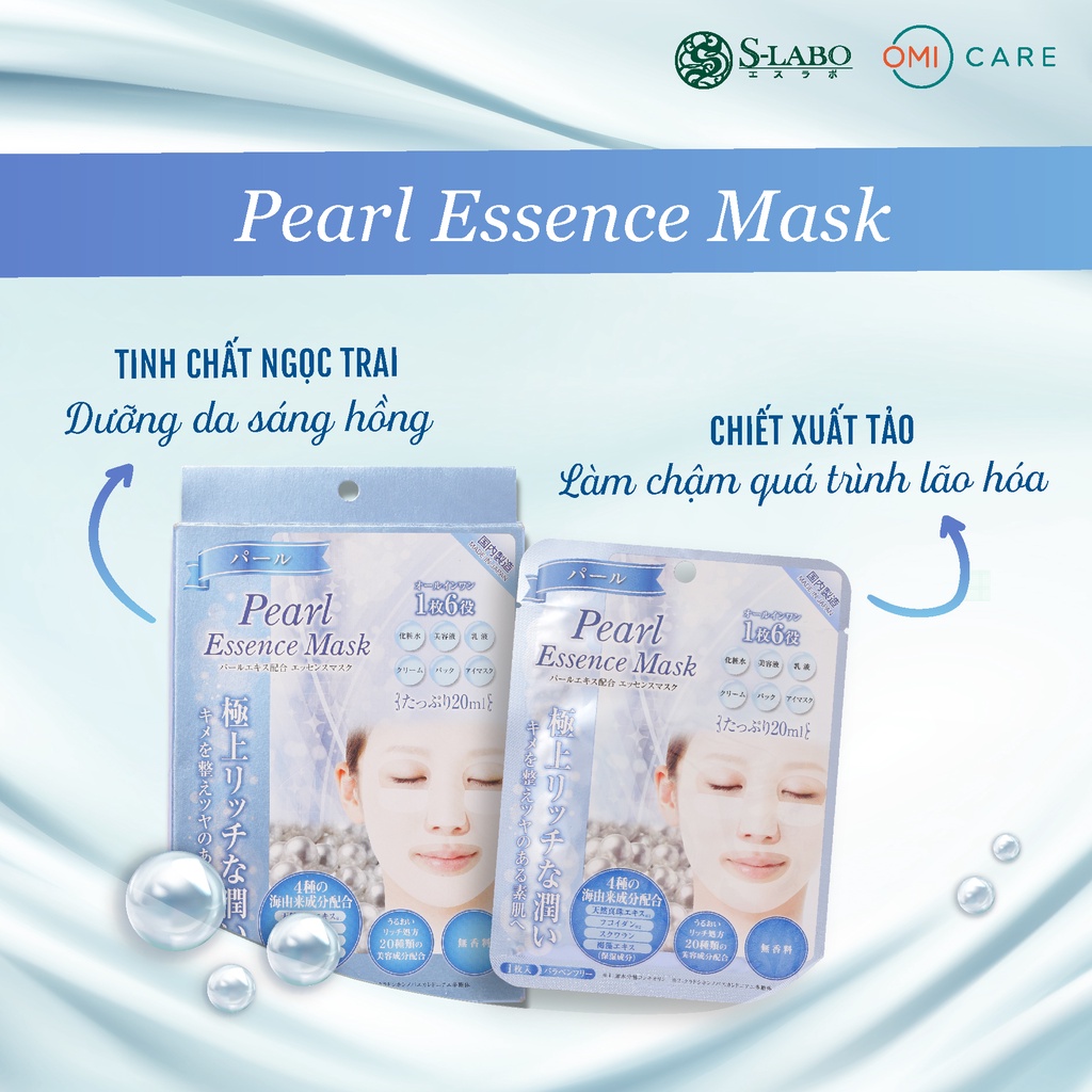 Mặt nạ làm mịn da Ngọc Trai G-Pearl Essential Mask (01 miếng)