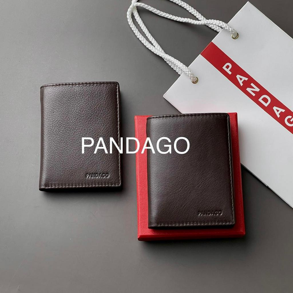 Ví Nam Da Bò NAPPA, TOÀN BỘ LÓT DA PANDAGO Serena 03 Dáng Đứng Cao Cấp Thời Trang Sang Trọng