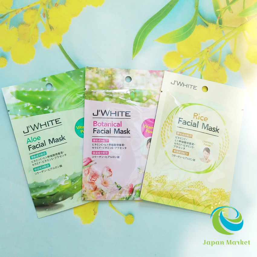 Mặt nạ dưỡng da J'White 25g hàng Nhật Nội Địa