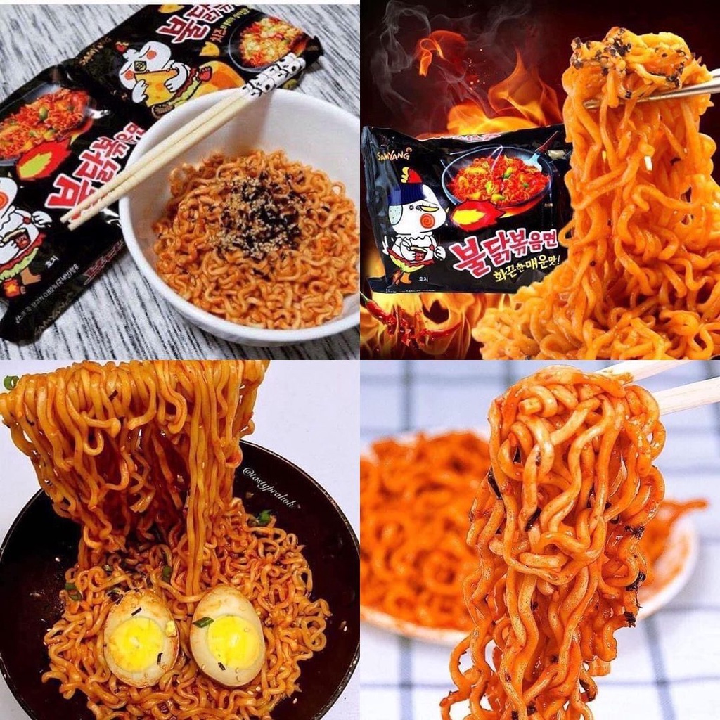 Mì cay samyang Hàn Quốc lốc 5 gói LETS BITE ME | BigBuy360 - bigbuy360.vn