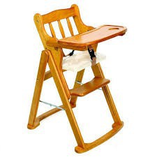 GHẾ ĂN DẶM GỖ 4 NẤC [SỈ INBOX]