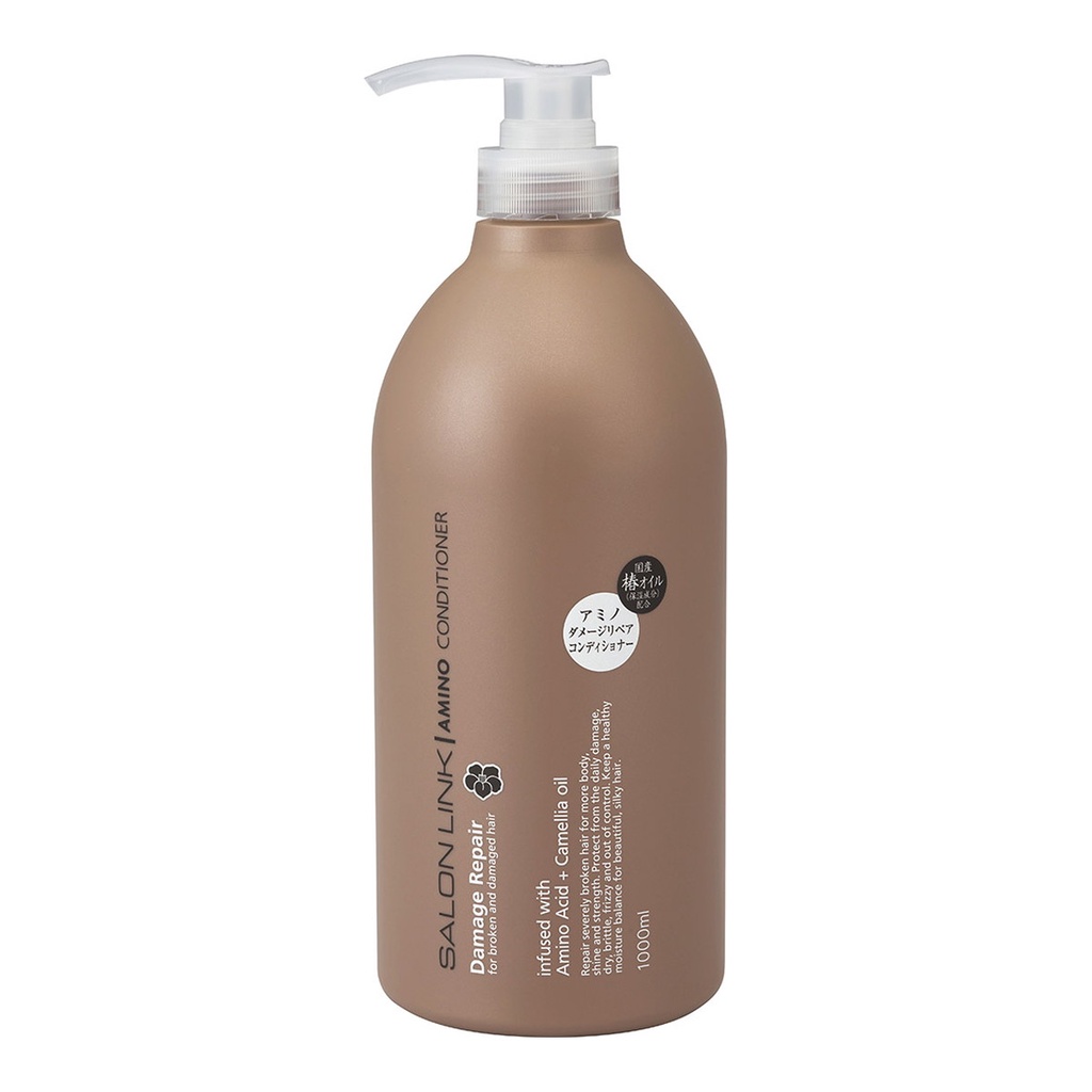 DẦU XẢ PHỤC HỔI TÓC SALON LINK AMINO CHIẾT XUẤT HOA TRÀ 1000ML