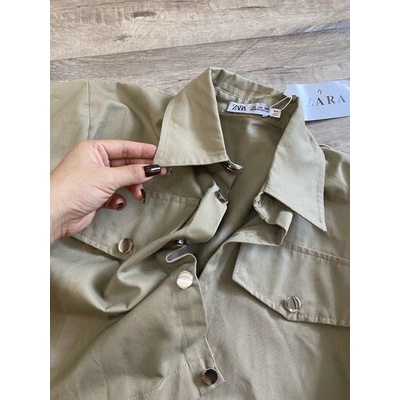 Áo kaki croptop giá rẻ hàng đẹp
