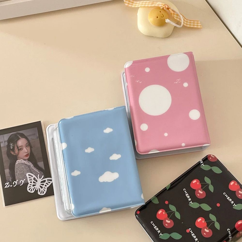 Cuốn album chứa được 40 thẻ bỏ túi 3inch họa tiết dễ thương nhiều kiểu tùy chọn dùng đựng thẻ / danh thiếp / card Kpop
