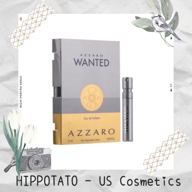 ❄️ Azzaro Wanted EDT - Vial Sample mẫu thử nước hoa