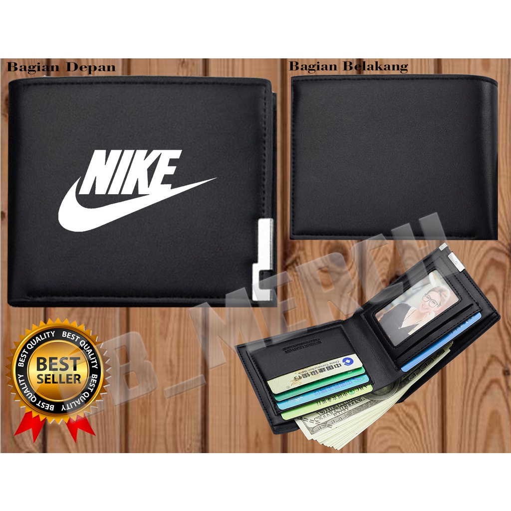 Ví Da Nam In Logo NIKE Thời Trang