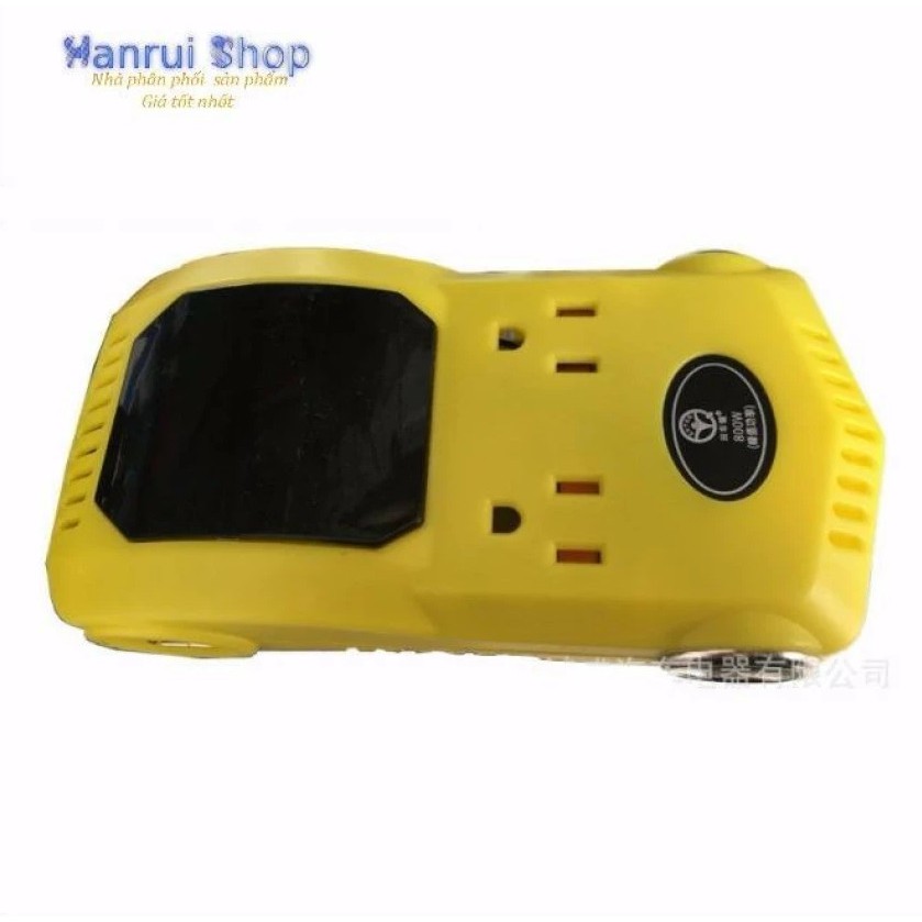 Bộ chuyển đổi nguồn điện 12v hoặc 24v ra điện 220v có kèm 2 cổng usb 800W - King Of Prussia