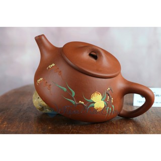 Ấm trà thạch biều tử sa Thọ Đào 240ml