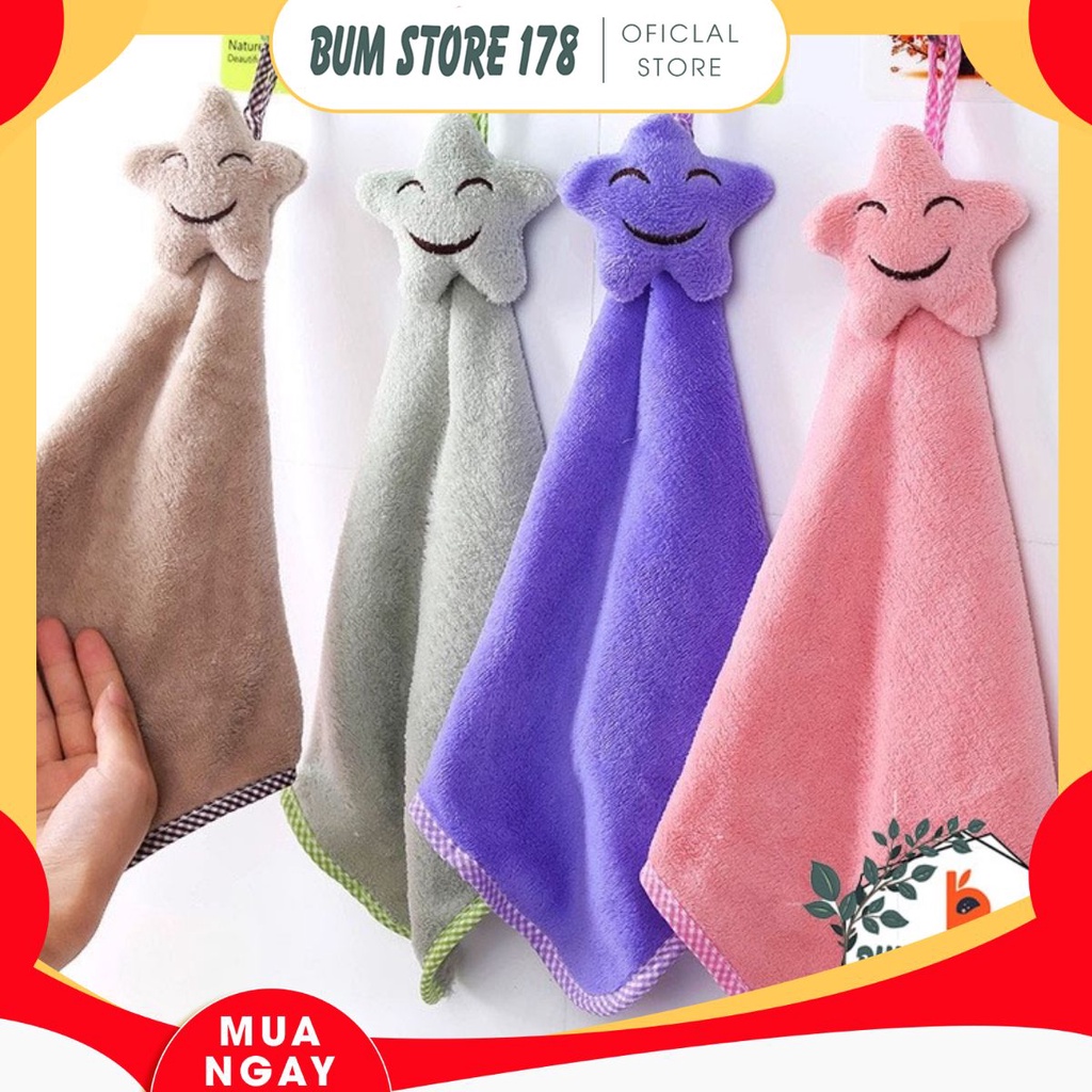 Khăn lau tay , Khăn lau tay đa năng treo tường siêu dễ thương