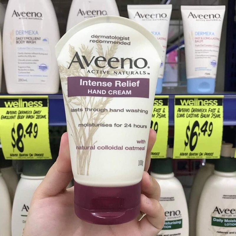 Kem tay aveeno