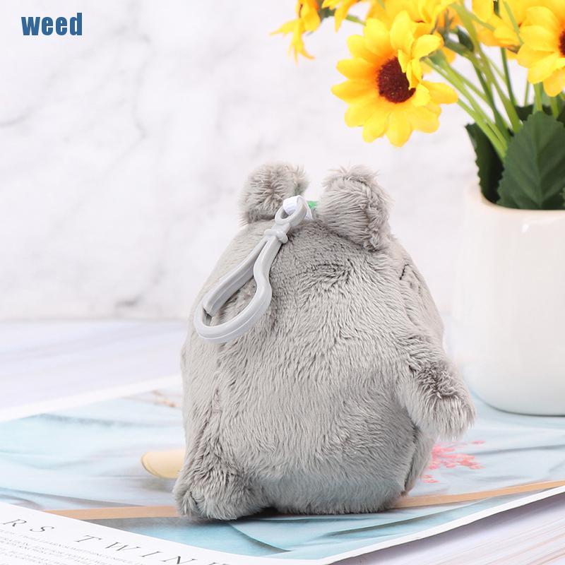 1 Móc Khóa Hình Totoro Nhồi Bông 10cm Đáng Yêu