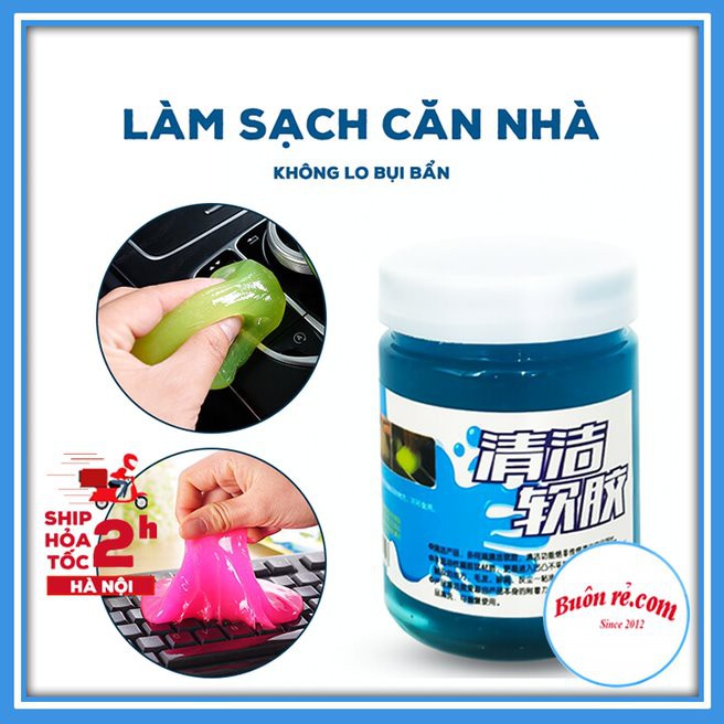 Gel làm sạch bụi bẩn Super Clean – Gel vệ sinh bàn phím, ô tô, điện thoại, điều khiển đa năng - 00900