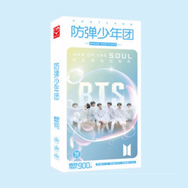 Postcard Bts persona 900 ảnh mẫu bong bóng hộp ảnh bộ ảnh có ảnh dán + lomo + postcard bưu thiếp