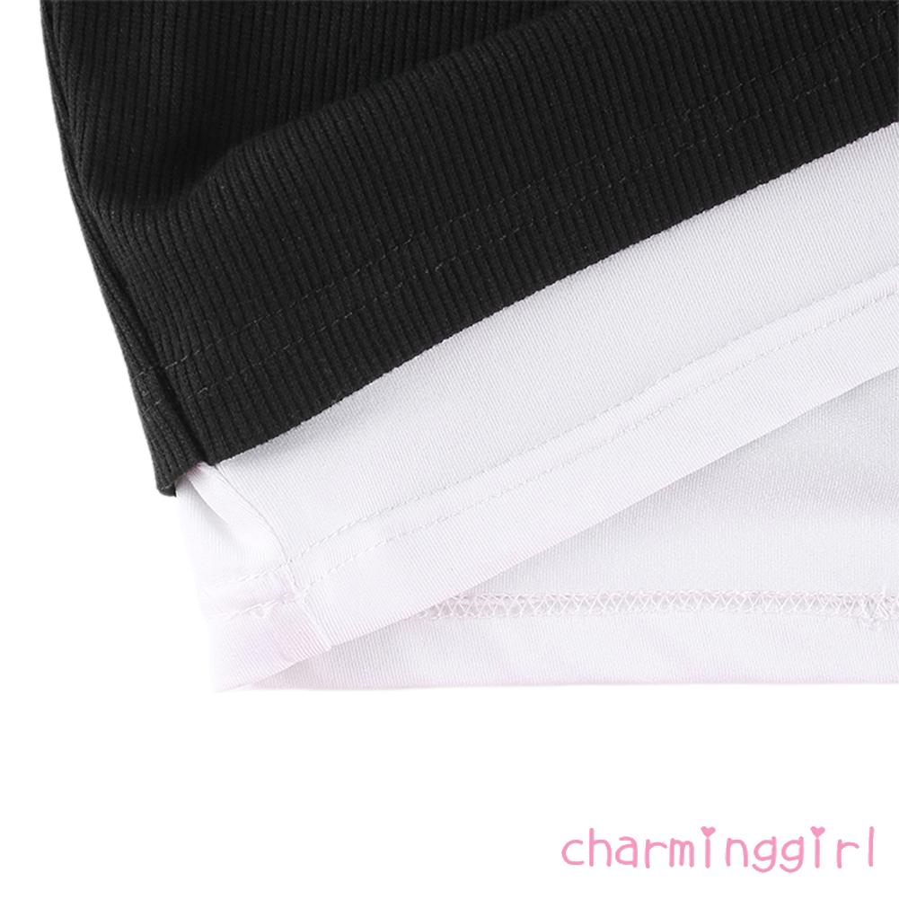 Áo Kiểu Giả Hai Lớp Thời Trang Quyến Rũ Cho Nữ