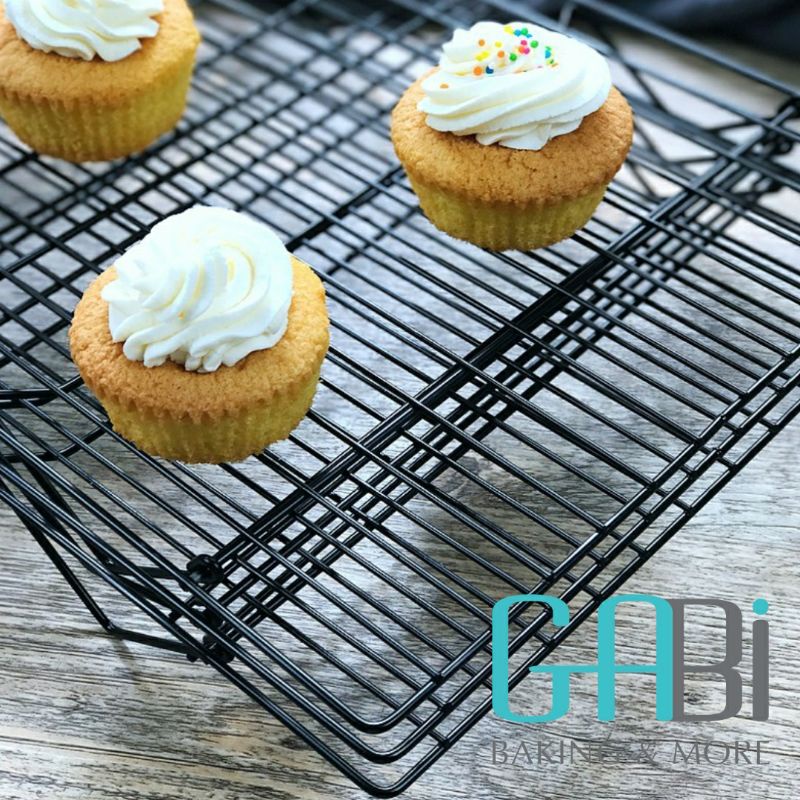 Rack hong bánh chống dính 3 tầng