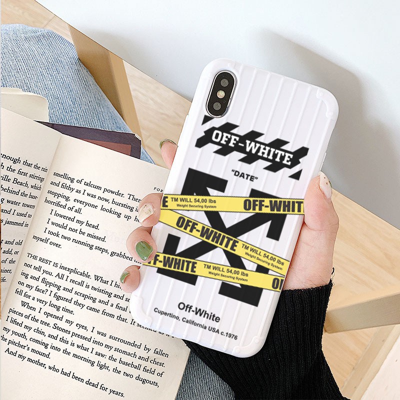Ốp vali - Ốp điện thoại Off-white cho iPhone 6/6s/6p/6sp/7p/8p/X/Xs/XsMax