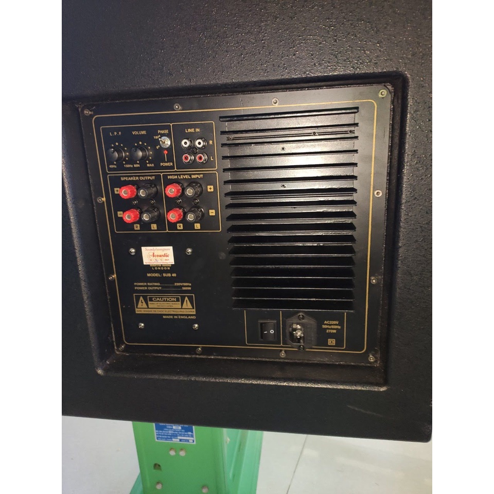 Loa Sub điện loại sub hầm, kiêm sub hơi, loa siêu trầm IRB bass 40, mạnh mẽ M1900 , kiểu sub hầm, nhập khẩu nguy