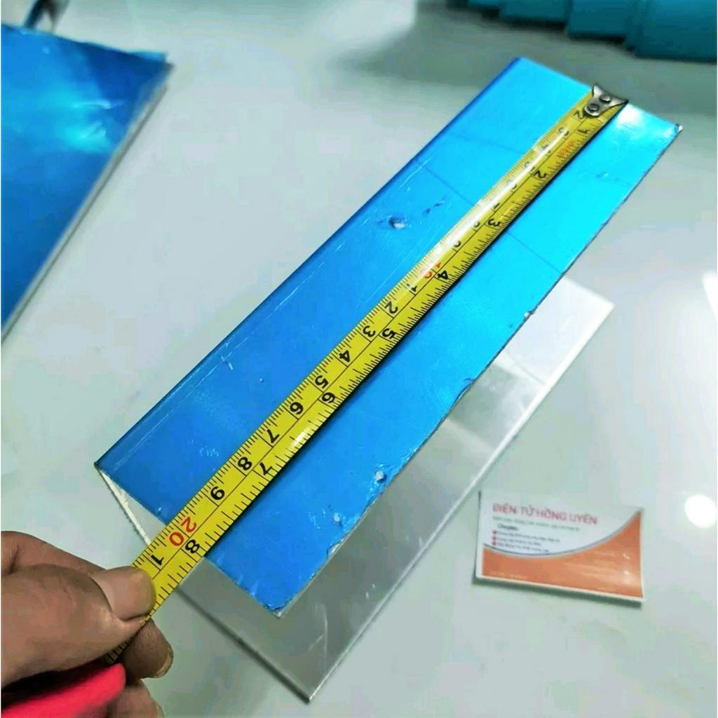 Combo 2 Hộp nhôm 200x100x65mm - Dày 2mm. Nhôm tấm gập sẵn thành hộp chữ U Làm giải nhiệt D718 / B688 máy cơ 2 vế c chung