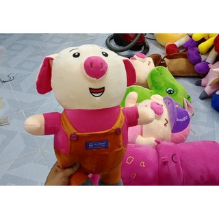 HEO BÔNG TIKTOK MẶC YẾM DỄ THƯƠNG SIÊU MỀM MỊN 35CM