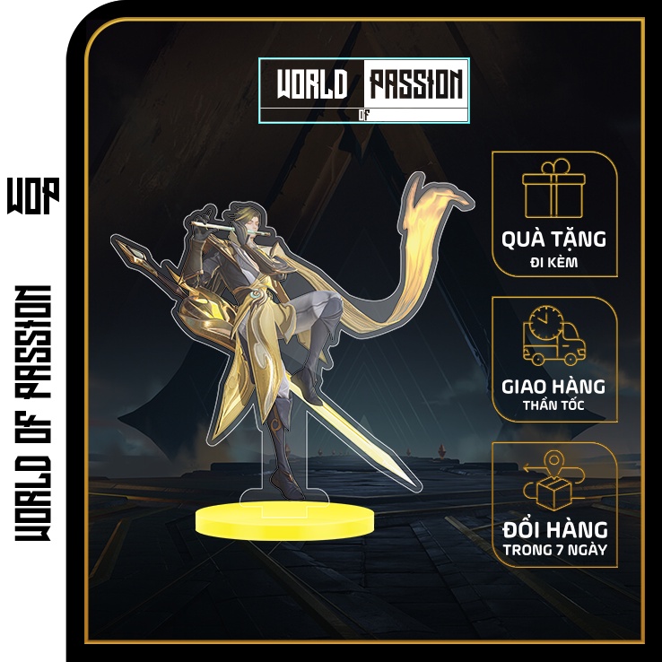 Mô Hình Nhân Vật Murad Chí Tôn Thần Kiếm Trong Game Liên Quân Mobile