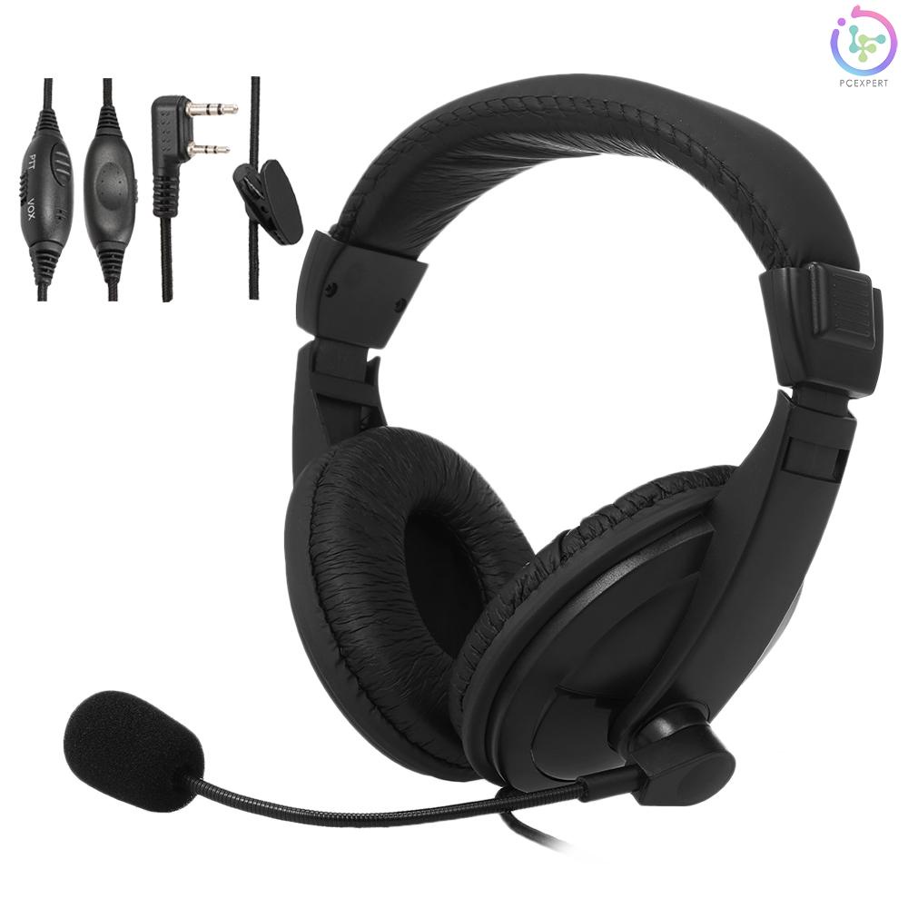 KENWOOD Tai Nghe PTT VOX Tích Hợp Micro Chống Ồn Dành Cho Bộ Đàm BAOFENG UV-5R 888S Retevis H-777