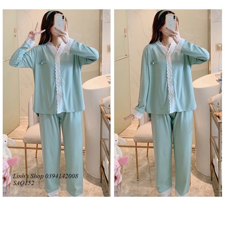 Bộ Bầu Dài Tay Sau Sinh-SAQ152