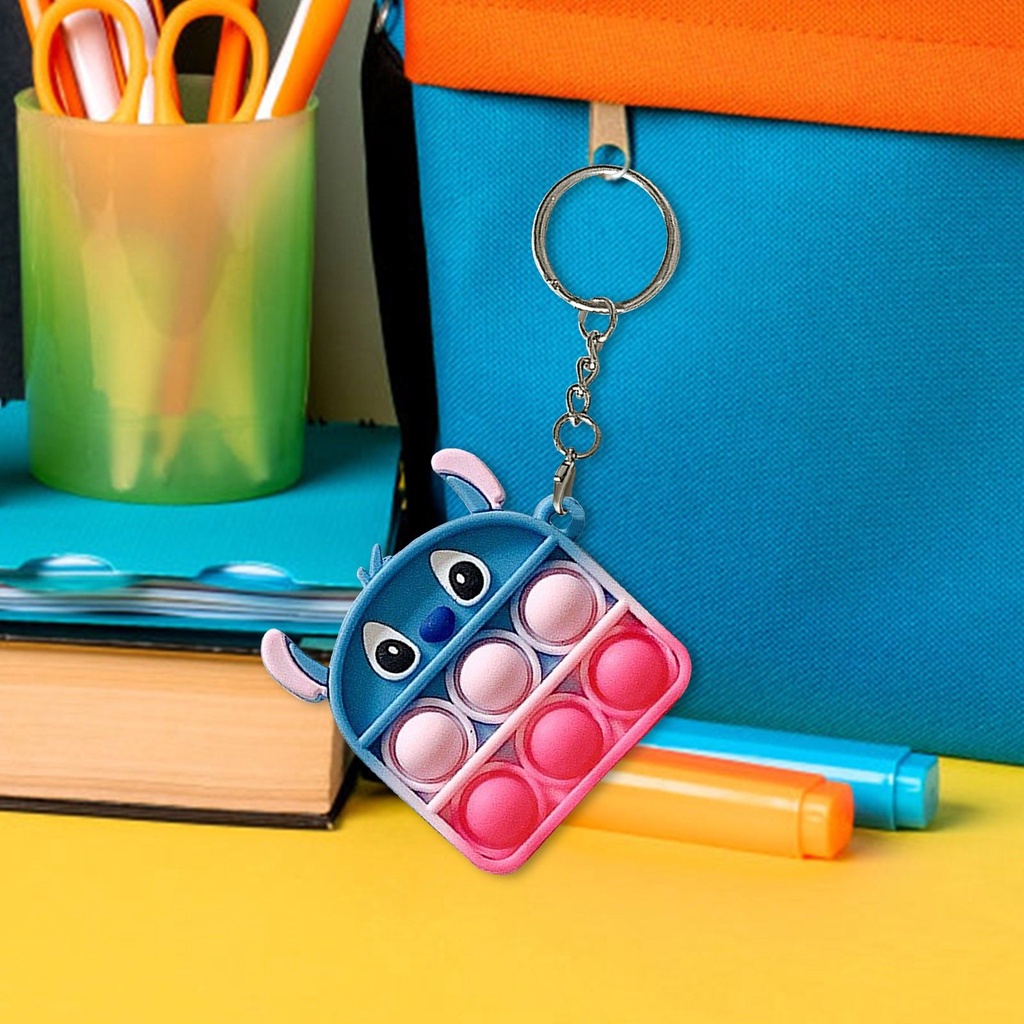 Móc khóa đồ chơi hình chuột Mickey mini dễ thương giúp giảm căng thẳng