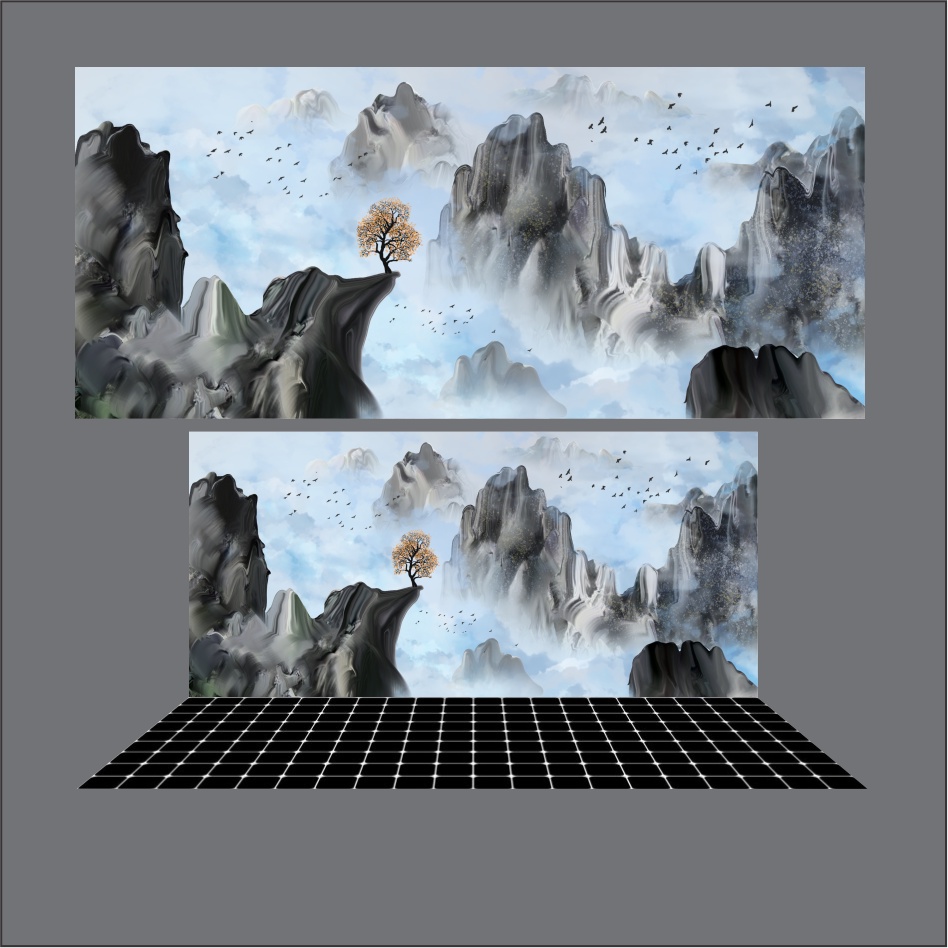 Decal dán hồ cá 3D nhiều kích thước