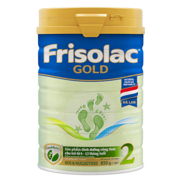Sữa  Frisolac Gold 2 hộp 850g loại bột-HSD 07/2024