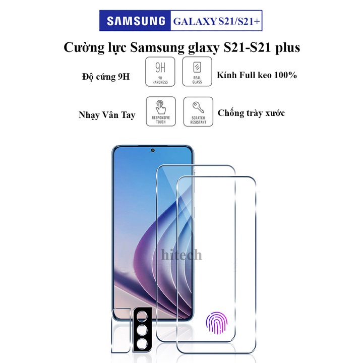 Kính cường lực Samsung S21 / S21 Plus Độ Cứng 9H Full Màn Hình Bảo Vệ Màn Hình Điện Thoại