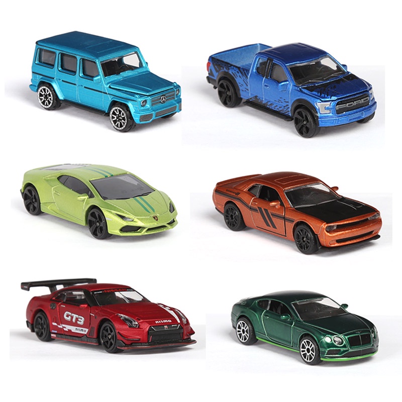 Mô Hình Xe Hơi NISSAN GT-R NISMO GT3 MERCEDES-BENZ G 500 LAMBORGHINI Cỡ 1/64
