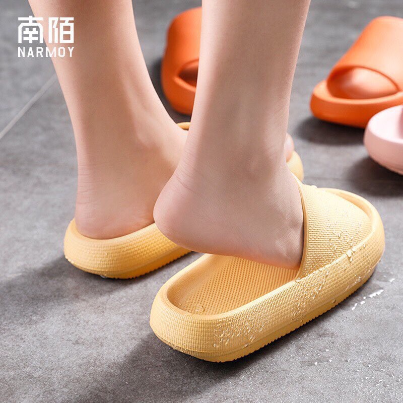 Dép bánh mì thông hơi ulzzang độn đế siêu êm siêu nhẹ chống trượt 88222 Chi_Pi gia dụng 88