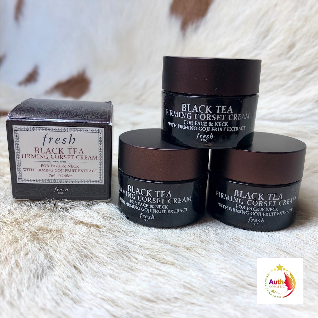 Kem Dưỡng Da ⚜️FREESHIP⚜️ Kem dưỡng săn chắc da FRESH Black Tea Firming corset cream 7ml