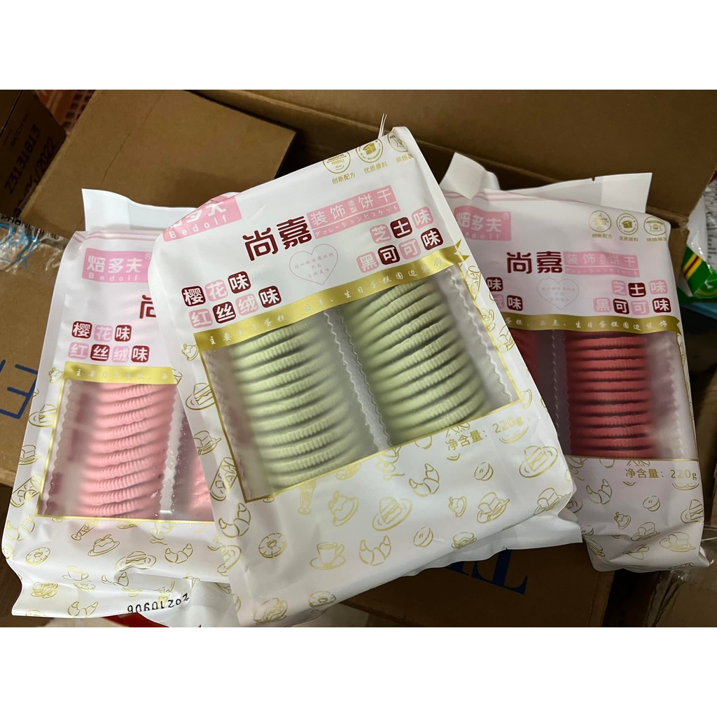 bánh oreo tròn