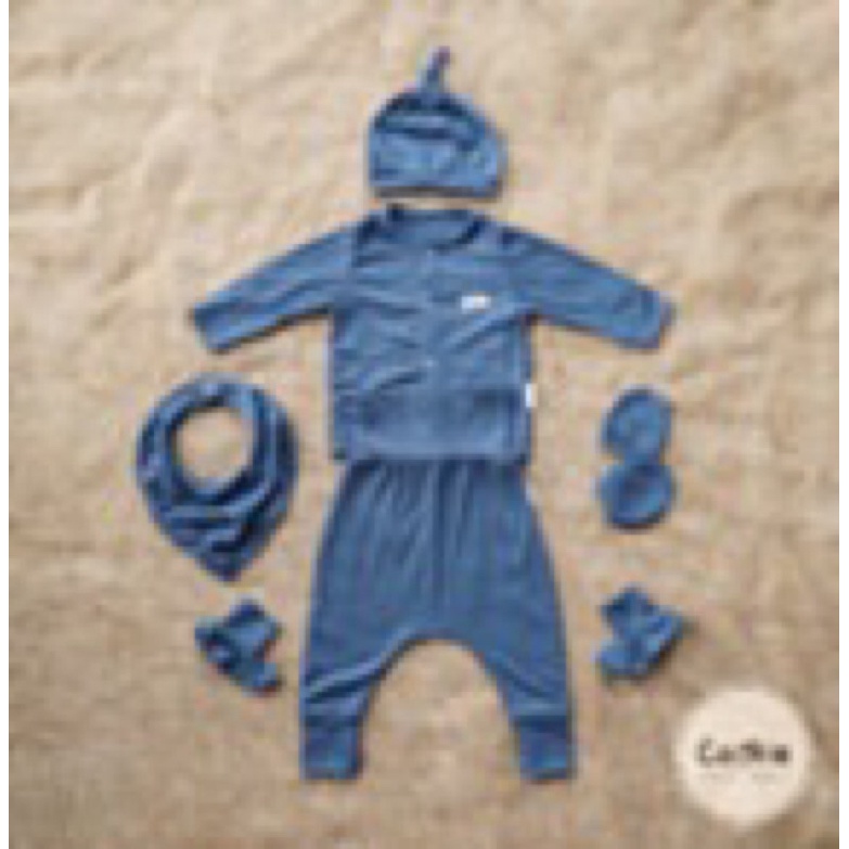 Bộ sơ sinh Cookie cạp cao cài thẳng chất vải cotton lạnh mỏng mát Made in Việt nam ( phom hơi nhỏ vì vải ôm ) newborn